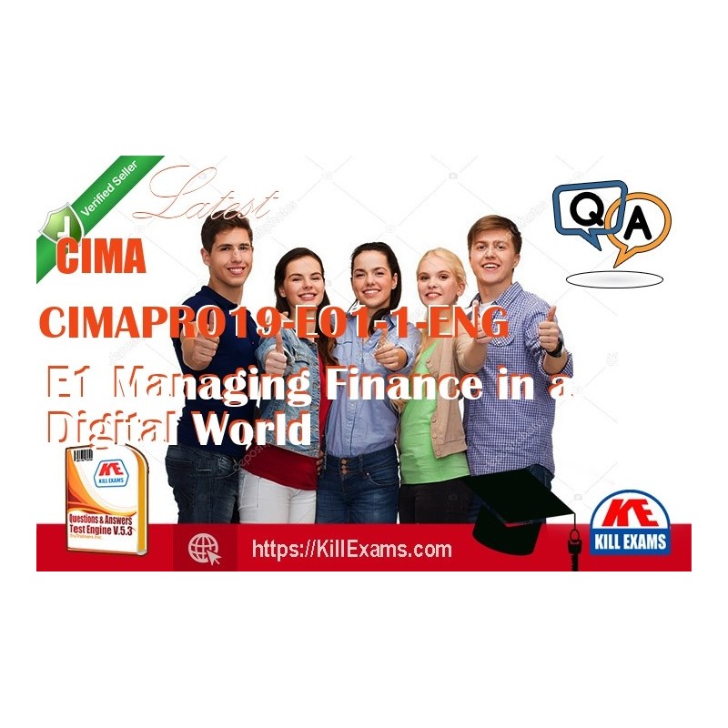 Actual CIMA CIMAPRO19-E01-1-ENG questions with practice tests