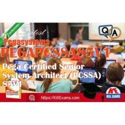 Actual Pegasystems PEGAPCSSA85V1 questions with practice tests