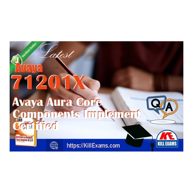 Actual Avaya 71201X questions with practice tests
