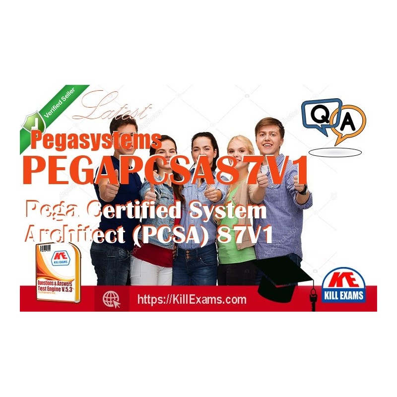 Actual Pegasystems PEGAPCSA87V1 questions with practice tests