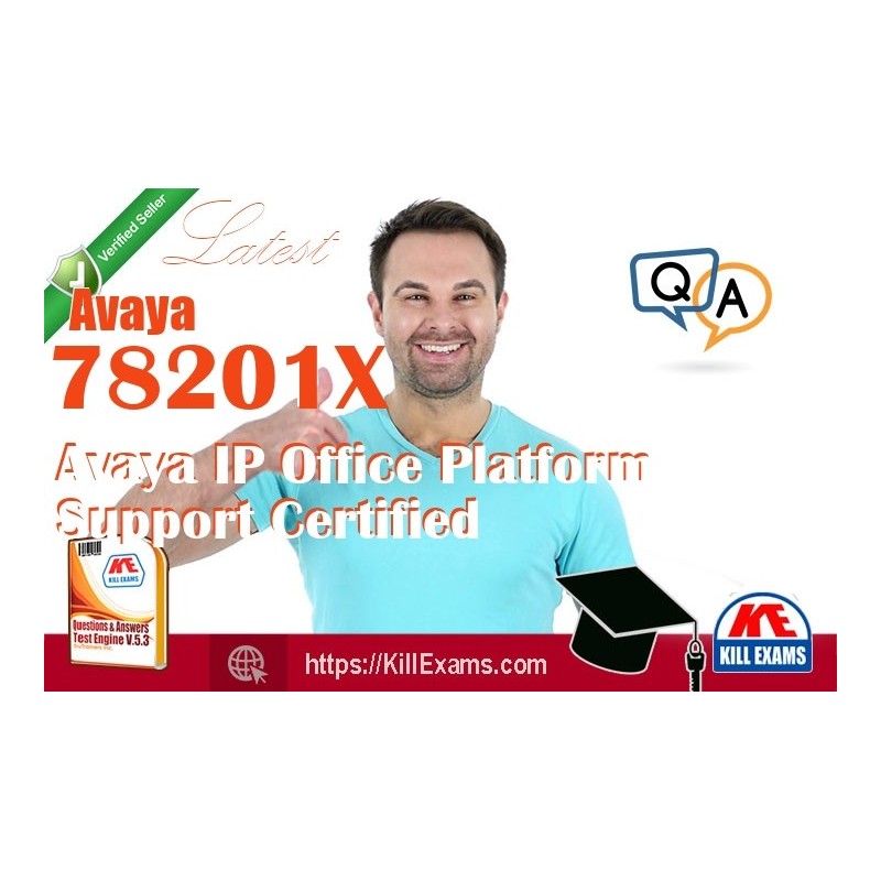 Actual Avaya 78201X questions with practice tests