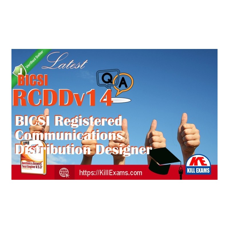 Actual BICSI RCDDv14 questions with practice tests