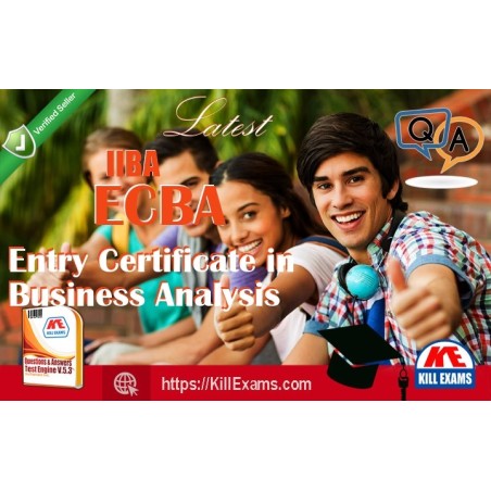 Actual IIBA ECBA questions with practice tests