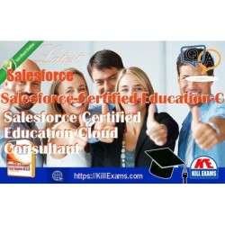 Actual Salesforce Salesforce-Certified-Education-Cloud-Consultant questions with practice tests
