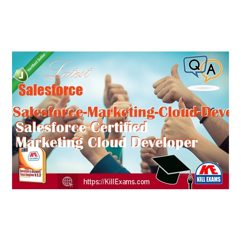 Actual Salesforce Salesforce-Marketing-Cloud-Developer questions with practice tests