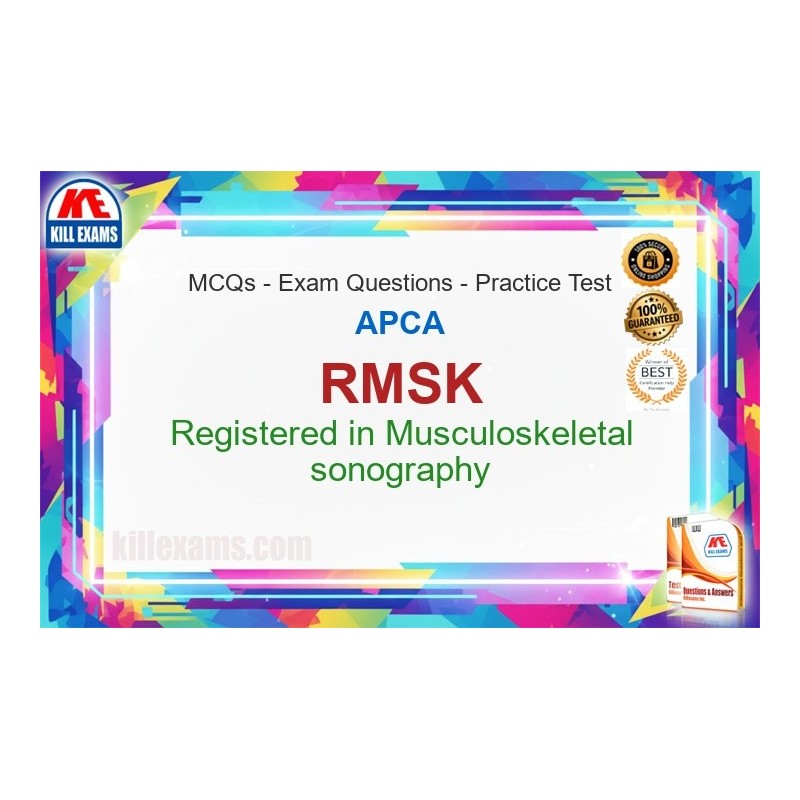 RMSK - Registered in Musculoskeletal sonography Exam Questions