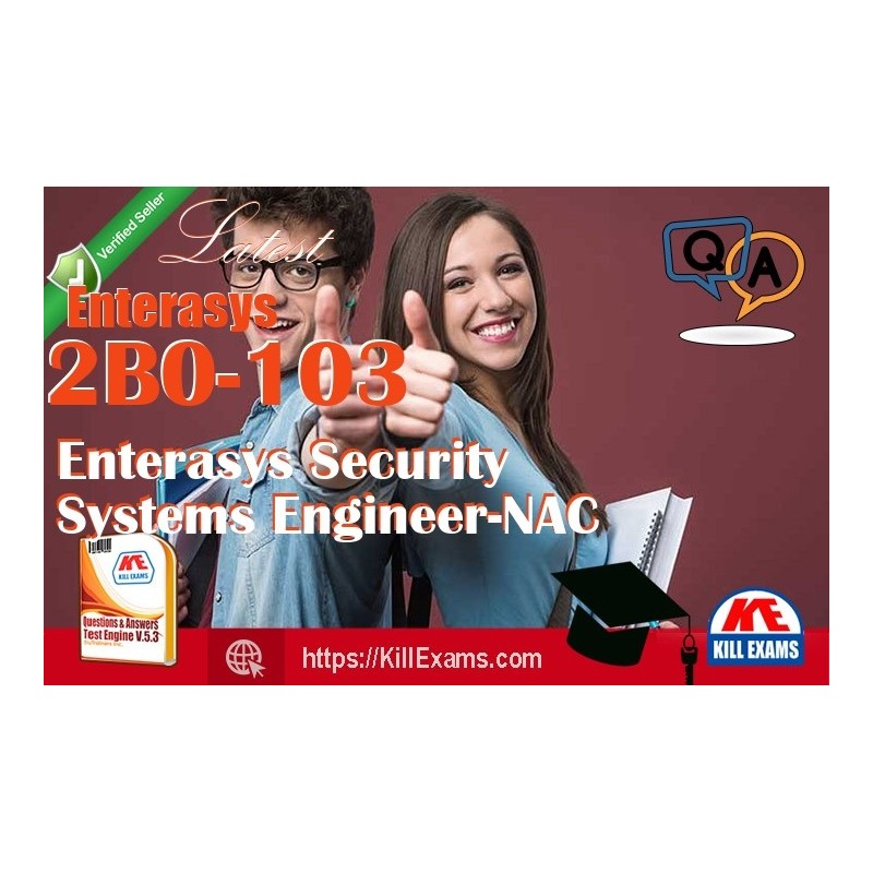 Actual Enterasys 2B0-103 questions with practice tests