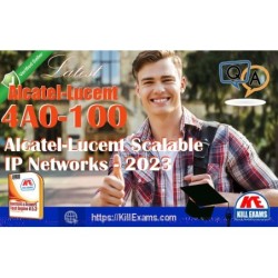 Actual Alcatel-Lucent 4A0-100 questions with practice tests