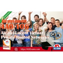 Actual Alcatel-Lucent 4A0-106 questions with practice tests