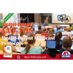 Actual Alcatel-Lucent 4A0-108 questions with practice tests