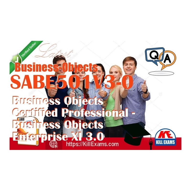 Actual Business-Objects SABE501V3-0 questions with practice tests