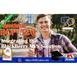 Actual BlackBerry BCP-520 questions with practice tests