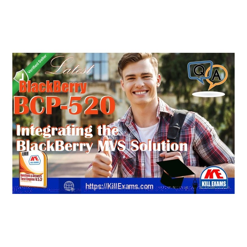 Actual BlackBerry BCP-520 questions with practice tests