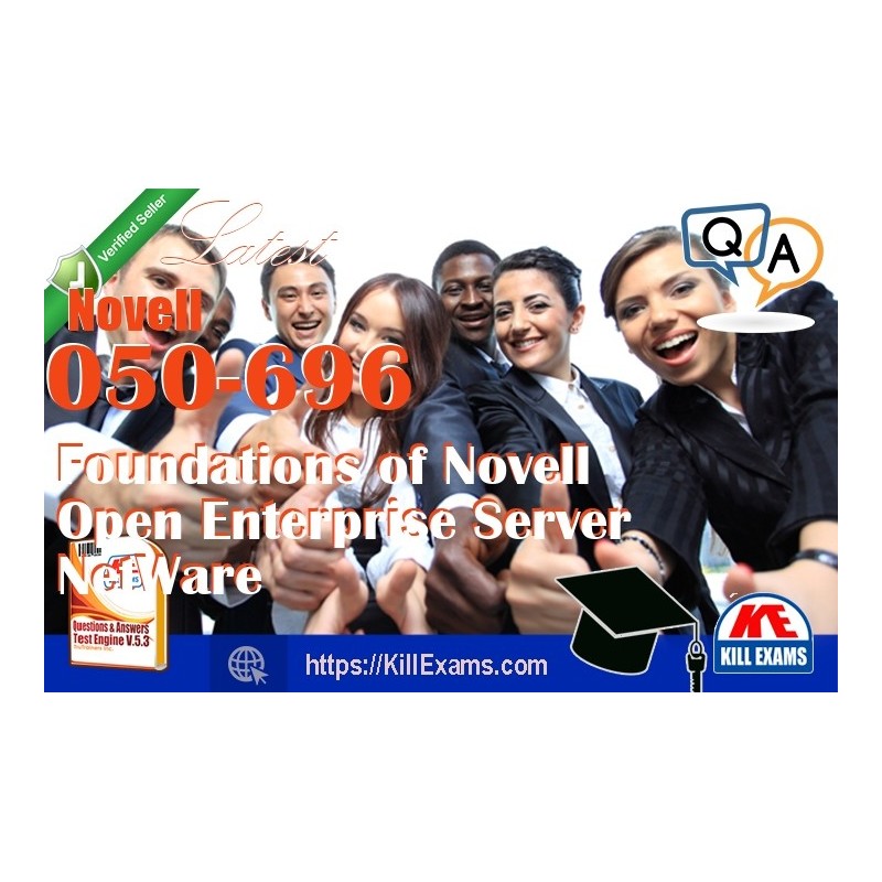 Actual Novell 050-696 questions with practice tests