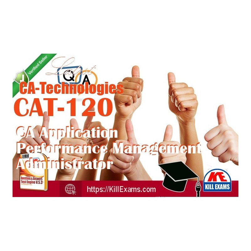 Actual CA-Technologies CAT-120 questions with practice tests