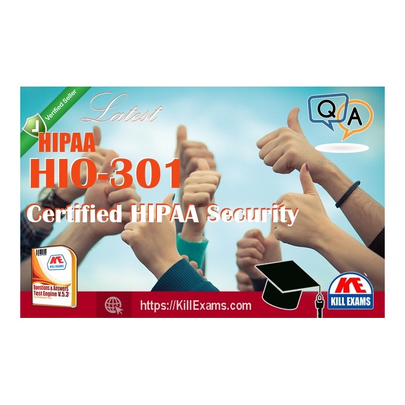 Actual HIPAA HIO-301 questions with practice tests