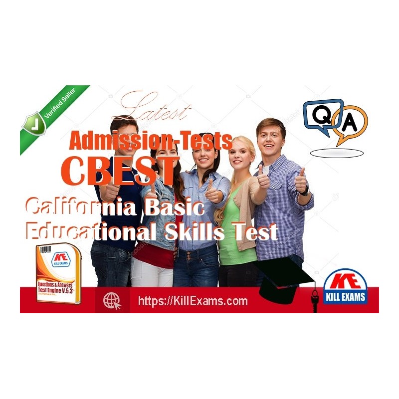 Actual Admission-Tests CBEST questions with practice tests