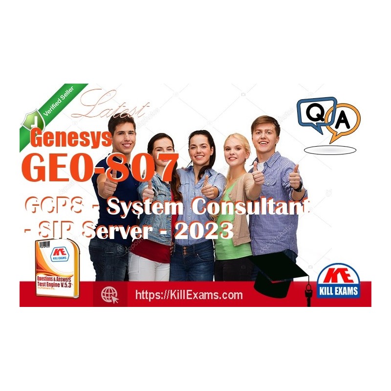 Actual Genesys GE0-807 questions with practice tests