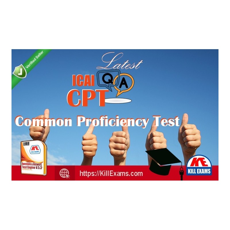 Actual ICAI CPT questions with practice tests