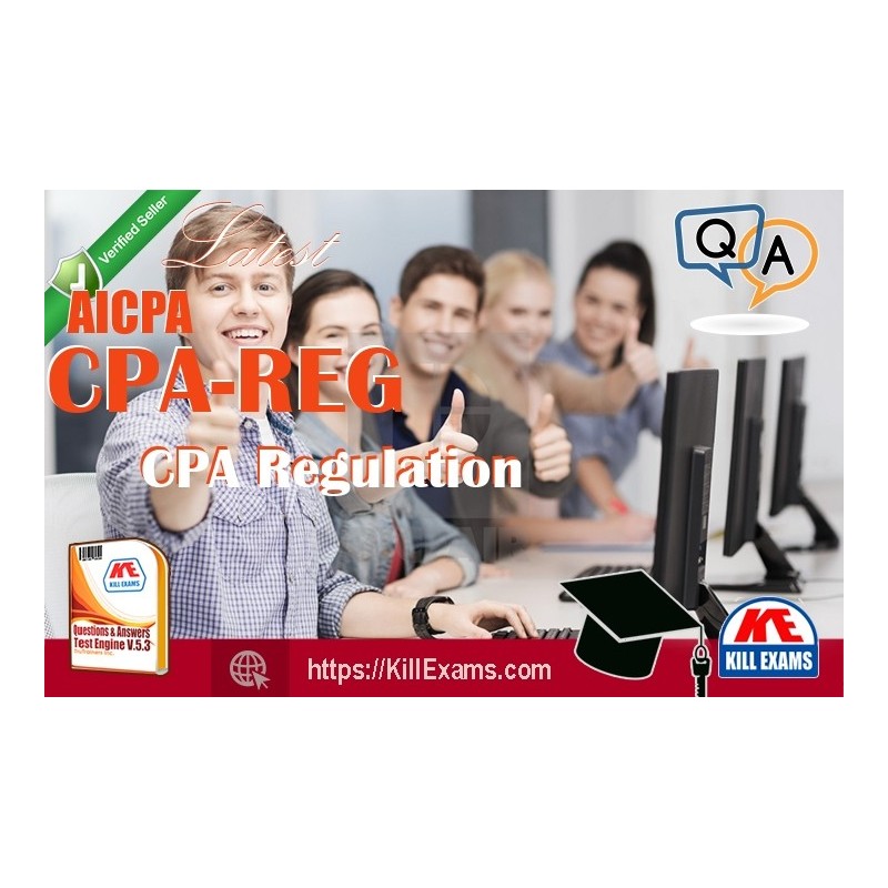 Actual AICPA CPA-REG questions with practice tests