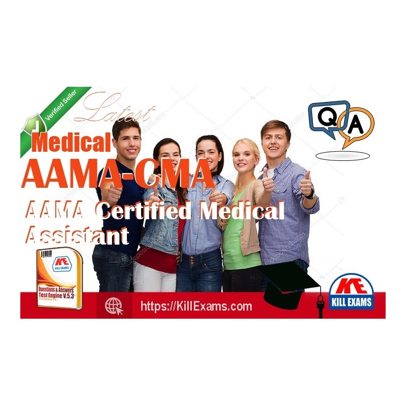 Actual Medical AAMA-CMA questions with practice tests