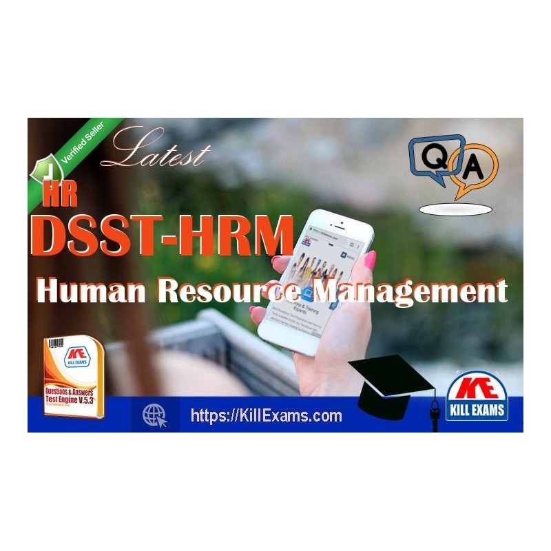 Actual HR DSST-HRM questions with practice tests