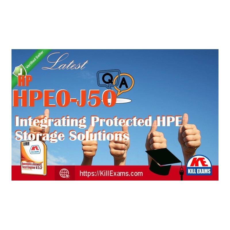 Actual HP HPE0-J50 questions with practice tests