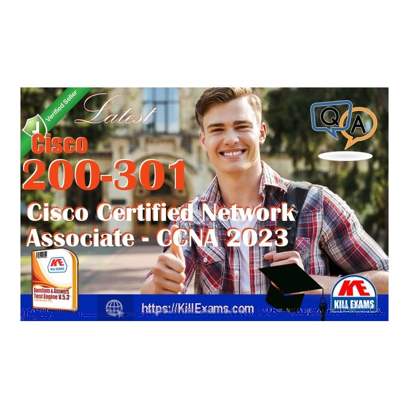 Actual Cisco 200-301 questions with practice tests