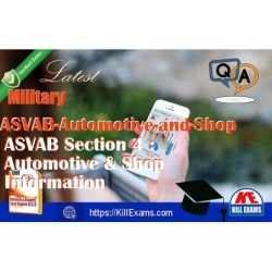 Actual Military ASVAB-Automotive-and-Shop questions with practice tests