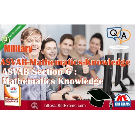 Actual Military ASVAB-Mathematics-Knowledge questions with practice tests