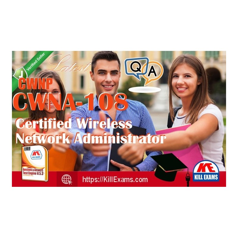 Actual CWNP CWNA-108 questions with practice tests