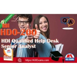 Actual HDI HD0-200 questions with practice tests