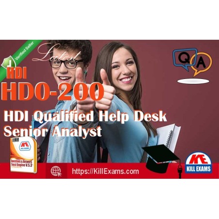 Actual HDI HD0-200 questions with practice tests