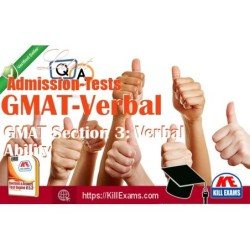Actual Admission-Tests GMAT-Verbal questions with practice tests